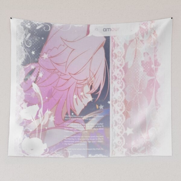 Item preview, Evanescia Pink Hair Honkai: Star Rail designed and sold by KomiArts.