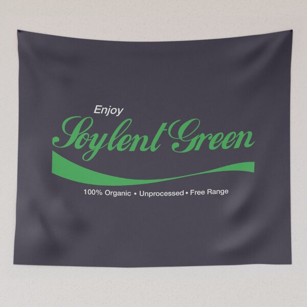 Item preview, Enjoy Soylent Green – Retro Parody Logo Design designed and sold by VoglR.