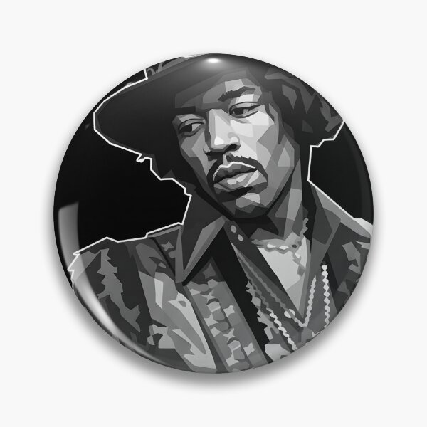 Item preview, Jimi Hendrix Grayscale  designed and sold by Japanese art.
