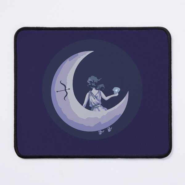 Item preview, Artemis and the Moon: Minimalistic designed and sold by KasiKreations.