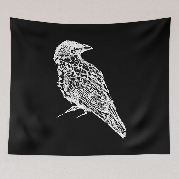 Item preview, Crow - Light Lines designed and sold by The Stippler Process.