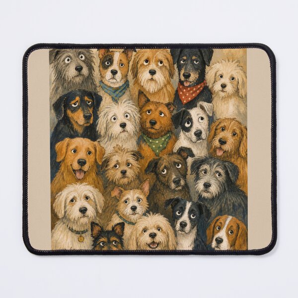 Item preview, The Scruffy Dog Society designed and sold by PaisleyMarten.