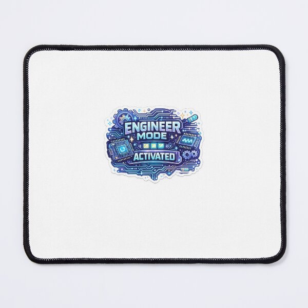 Item preview, Engineer Mode Activated Tech Sticker designed and sold by artz191.