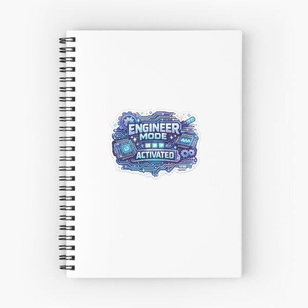 Item preview, Engineer Mode Activated Tech Sticker designed and sold by artz191.