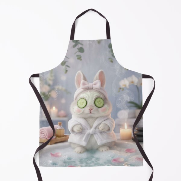 Item preview, Cute Fluffy Bunny in Flower Basket – Soft Pink Peonies and Roses Rabbit designed and sold by lovelistivkaa.
