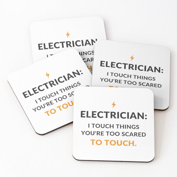 Item preview, I Touch Things You're Too Scared To Touch - Funny Electrician designed and sold by OpenKeyCreate.
