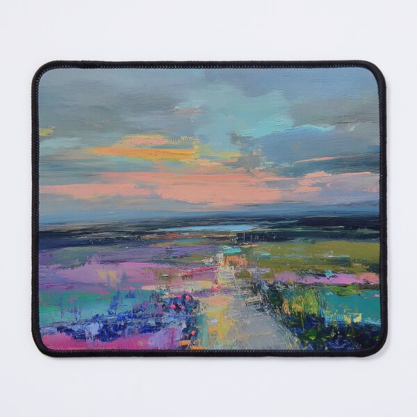Item preview, Distant Lake Abstract Artwork designed and sold by davidelder.