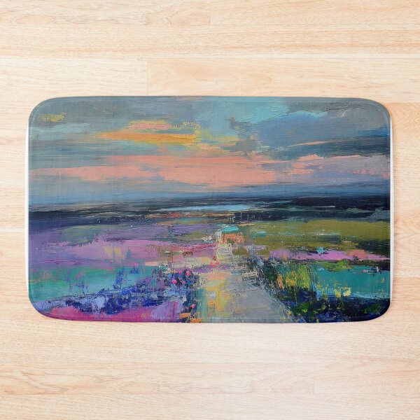 Item preview, Distant Lake Abstract Artwork designed and sold by davidelder.