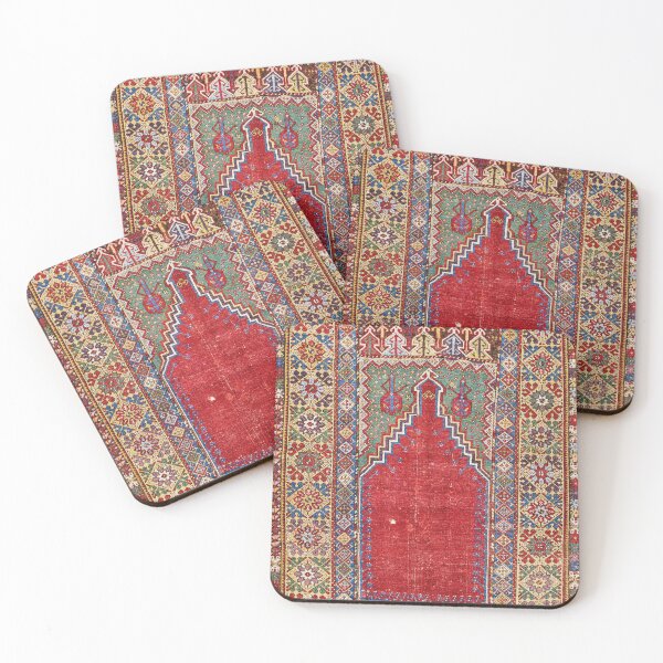 Item preview, Mujur Central Anatolian Niche Kilim Print designed and sold by Vicky Brago-Mitchell®.