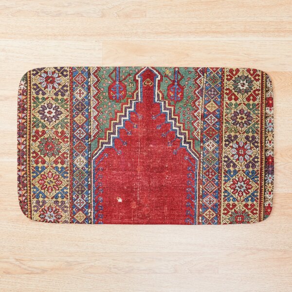 Item preview, Mujur Central Anatolian Niche Kilim Print designed and sold by Vicky Brago-Mitchell®.
