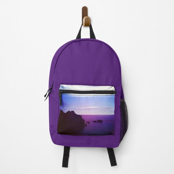 Item preview, Serene Purple Sea at Dusk - Long Exposure designed and sold by Dyrk Wyst Redbubble Shop.