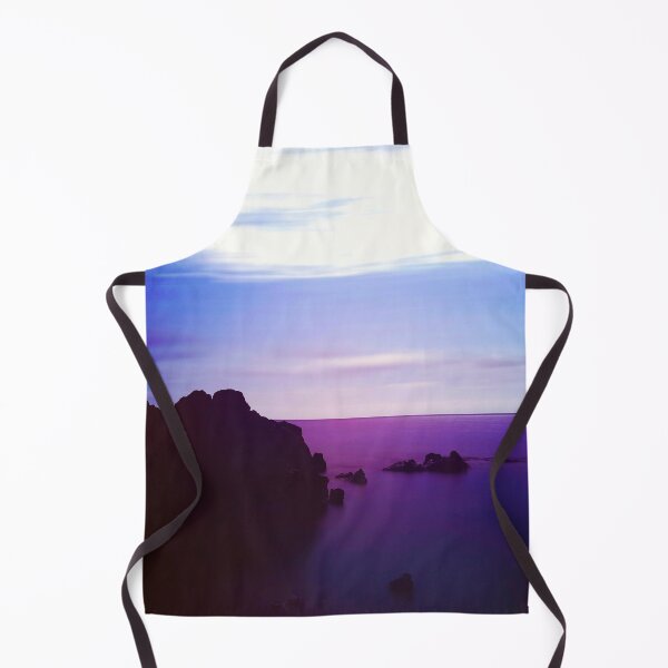 Item preview, Serene Purple Sea at Dusk - Long Exposure designed and sold by Dyrk Wyst Redbubble Shop.