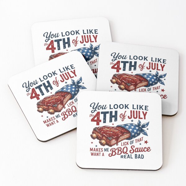 Item preview, Ribs Barbecue 4 Juillet - Look 4th of July BBQ designed and sold by BlossomedGlow.