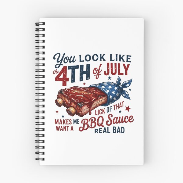 Item preview, Ribs Barbecue 4 Juillet - Look 4th of July BBQ designed and sold by BlossomedGlow.