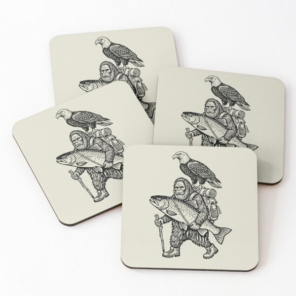 Item preview,  Bigfoot Fisherman designed and sold by Roy & Tiffany.