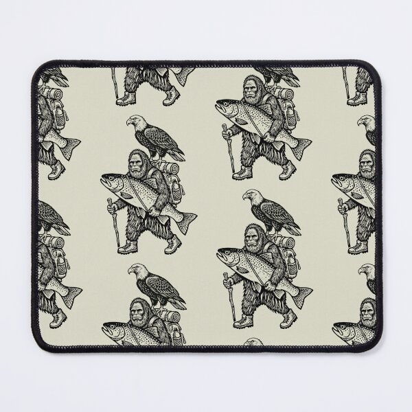 Item preview,  Bigfoot Fisherman designed and sold by Roy & Tiffany.