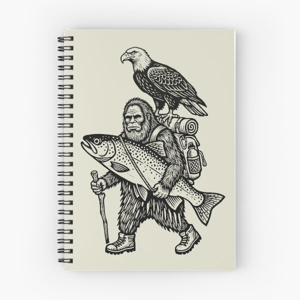 Item preview,  Bigfoot Fisherman designed and sold by Roy & Tiffany.