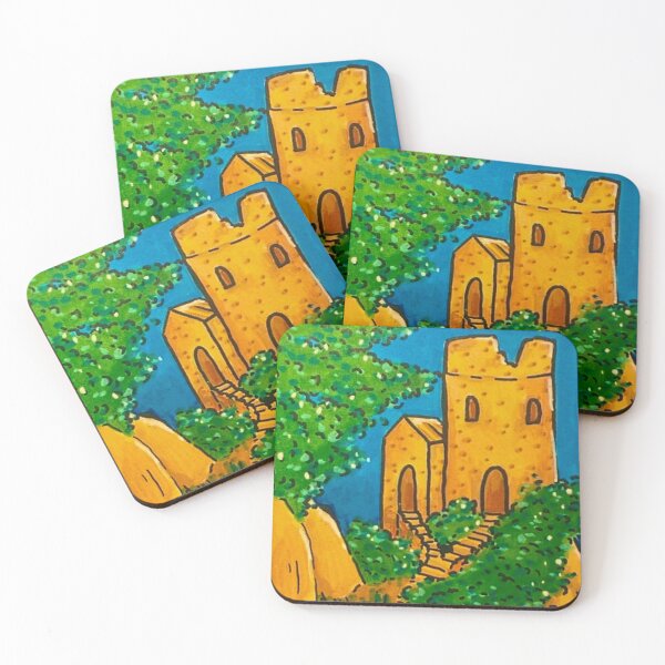 Item preview, The Ruins on the Mountain designed and sold by AvalonUnmuzzled.