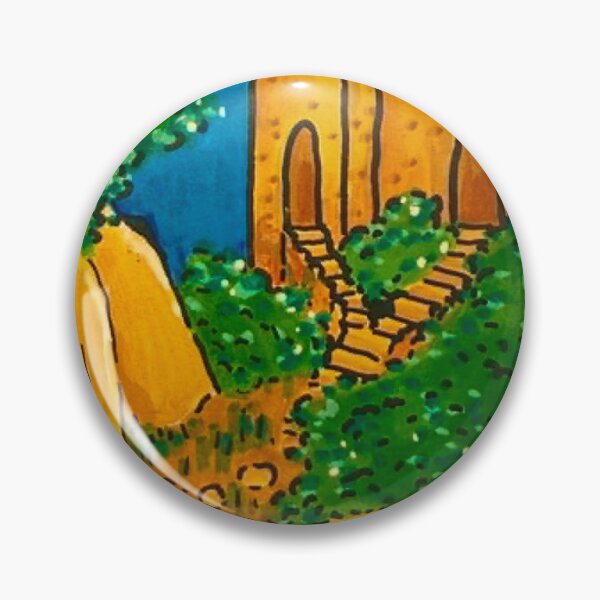 Item preview, The Ruins on the Mountain designed and sold by AvalonUnmuzzled.