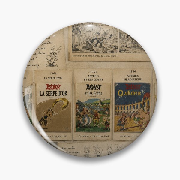 Item preview, Asterix Origins – Vintage Editorial Tribute Poster designed and sold by JcAbstractArt.