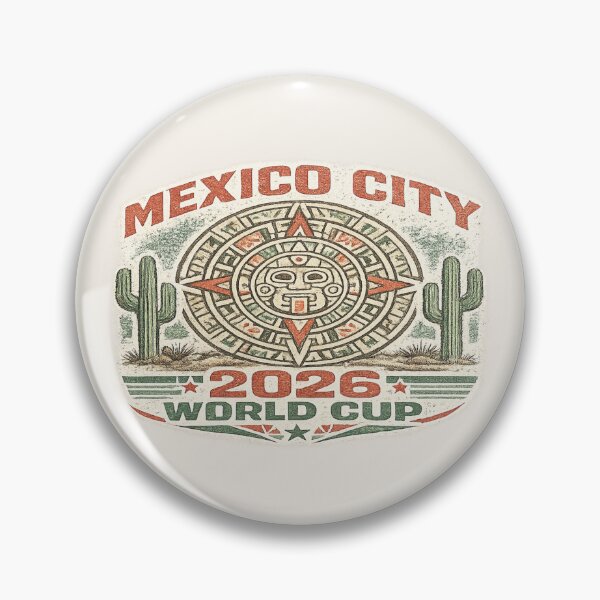 Item preview, Mexico City 2026 World Cup Vintage Aztec Soccer Design designed and sold by ArthUpscale.