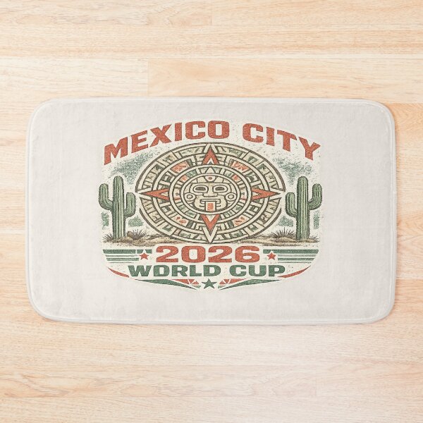 Item preview, Mexico City 2026 World Cup Vintage Aztec Soccer Design designed and sold by ArthUpscale.