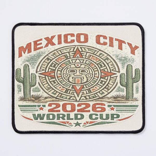 Item preview, Mexico City 2026 World Cup Vintage Aztec Soccer Design designed and sold by ArthUpscale.