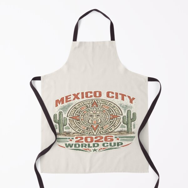 Item preview, Mexico City 2026 World Cup Vintage Aztec Soccer Design designed and sold by ArthUpscale.