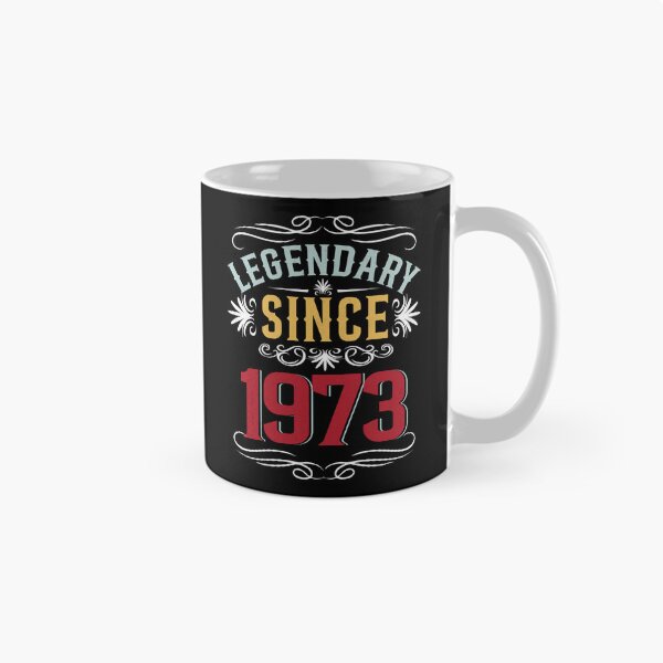 Item preview, Vintage Legendary Since 1973,  53rd Birthday Retro Gift designed and sold by FernaRoje.