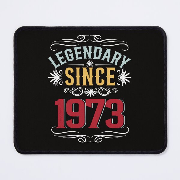 Item preview, Vintage Legendary Since 1973, 53rd Birthday Retro Gift designed and sold by FernaRoje.