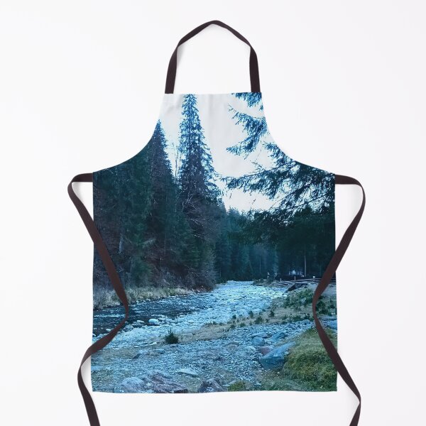 Item preview, Rushing Mountain Stream – Wild Forest River Wilderness Nature Print from Romania designed and sold by MSMPrintDesign.