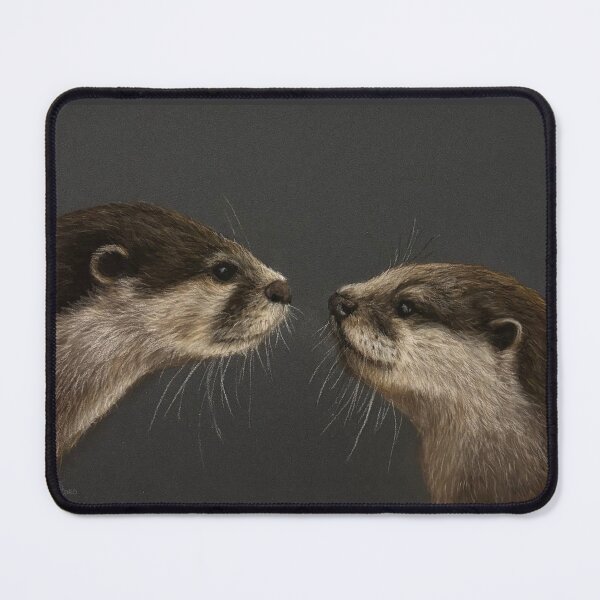 Item preview, Friendship between two otters designed and sold by NathBros.