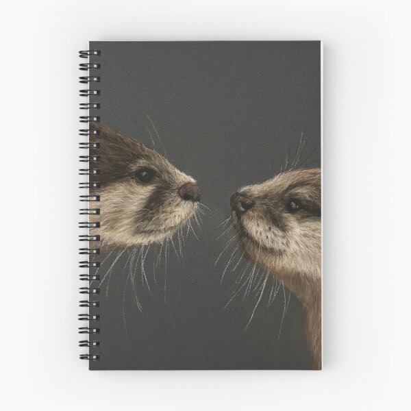Item preview, Friendship between two otters designed and sold by NathBros.