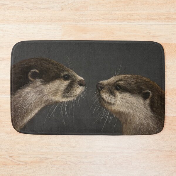 Item preview, Friendship between two otters designed and sold by NathBros.