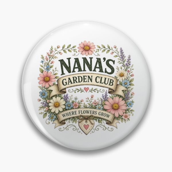 Item preview, Nana's Garden Club designed and sold by CozyRetirementGifts.