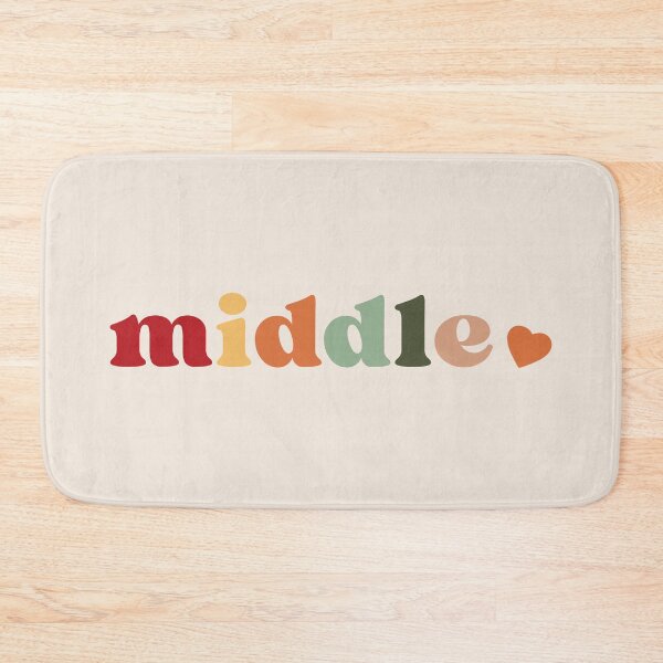 Item preview, Middle Child, Newborn Announcement Siblings Matching, Kids Retro, Pregnancy Announcement, Boho 2nd Baby Announcement designed and sold by toongstudio.