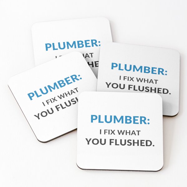 Item preview, I Fix What You Flushed - Funny Plumber Humor Gift designed and sold by OpenKeyCreate.