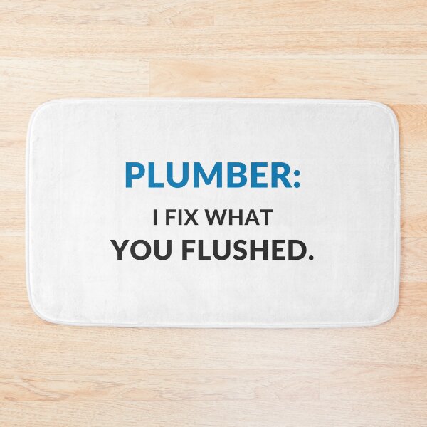 Item preview, I Fix What You Flushed - Funny Plumber Humor Gift designed and sold by OpenKeyCreate.
