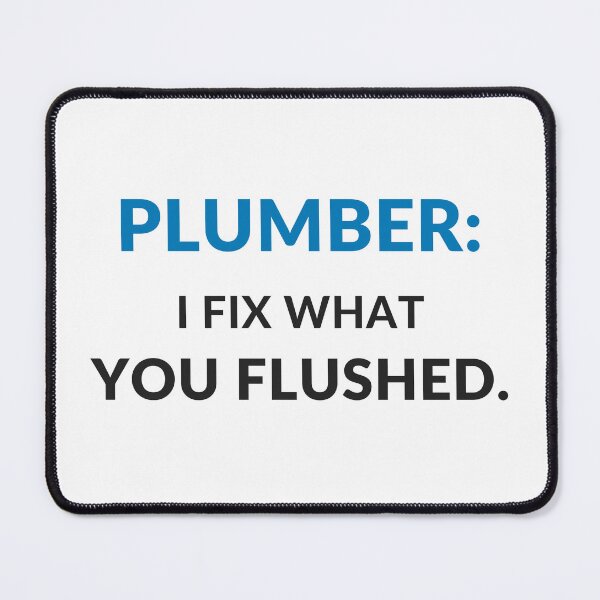 Item preview, I Fix What You Flushed - Funny Plumber Humor Gift designed and sold by OpenKeyCreate.