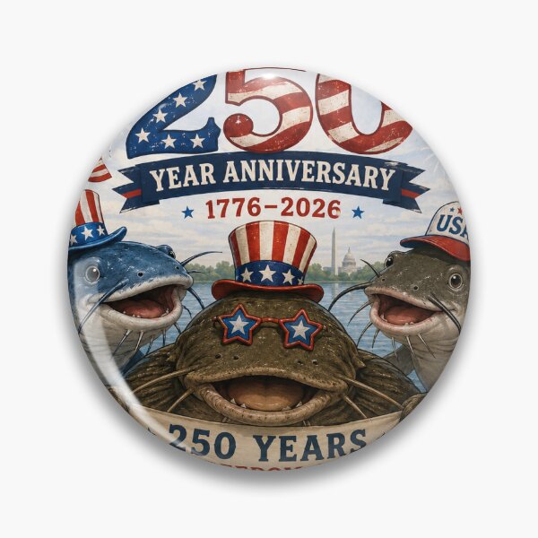 Item preview, Big 3 Catfish celebrate Americas 250th Birthday designed and sold by Gone Fishing.