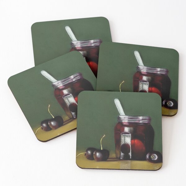 Item preview, Cherries and jam designed and sold by DorotheaPastel.