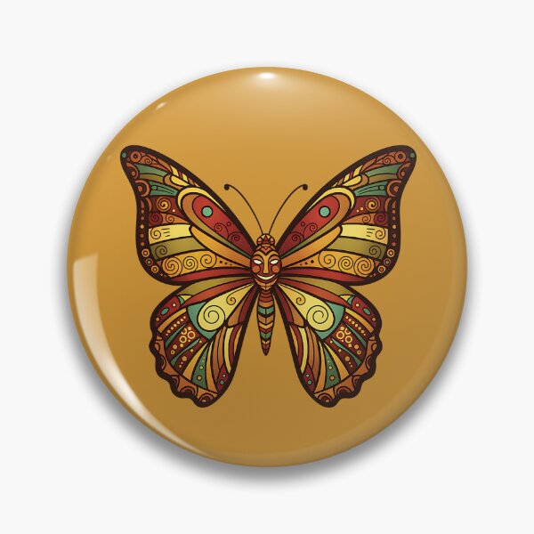 Item preview, Abstract Bohemian Patterned Butterfly Graphic designed and sold by AwesomeBeyondLimits.