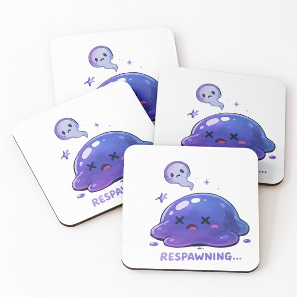 Item preview, Gaming Slime Squad – Cute Gamer Blob Sticker Pack designed and sold by มานิอิสคอร์เนอร์.