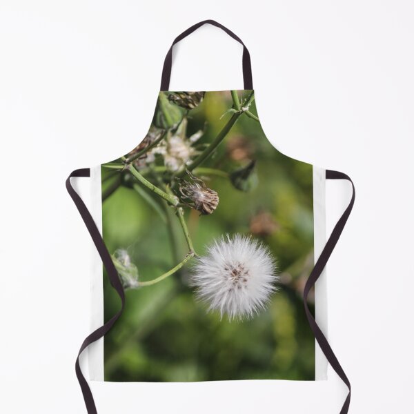 Item preview, Macro Dandelion Seed Head Puff On Green Stem With Soft Bokeh Background designed and sold by Nmallia.