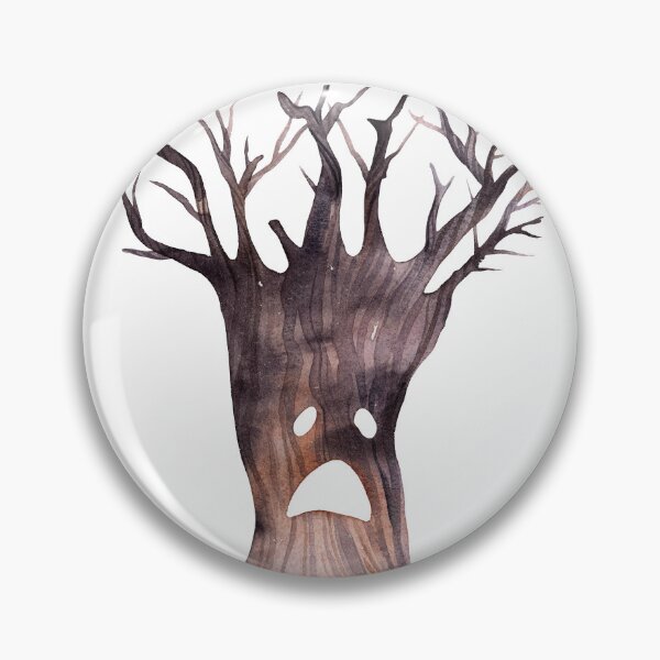 Item preview, Haunted Tree Watercolor designed and sold by SashaZinch.