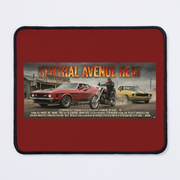 Item preview, ROAD MOVIE POSTER CENTRAL AVENUE HEAT 1971 designed and sold by VERYOLDROAD BY AXTON BROWNING .