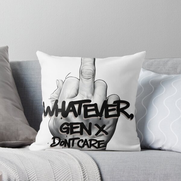 Item preview, Gen X Dont Care Middle Finger Sarcastic Vintage Graphic designed and sold by Teechuckle.