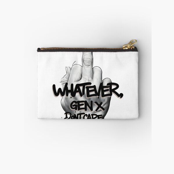 Item preview, Gen X Dont Care Middle Finger Sarcastic Vintage Graphic designed and sold by Teechuckle.