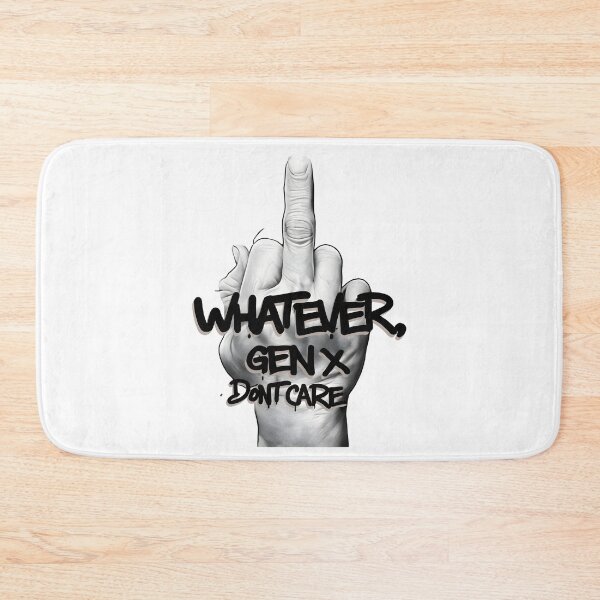Item preview, Gen X Dont Care Middle Finger Sarcastic Vintage Graphic designed and sold by Teechuckle.
