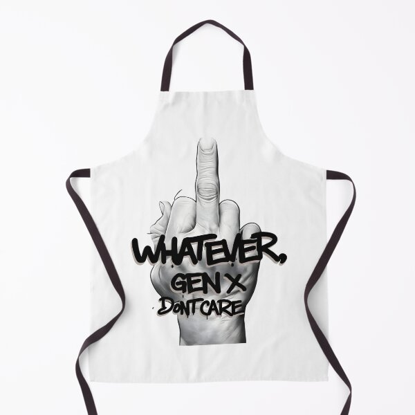 Item preview, Gen X Dont Care Middle Finger Sarcastic Vintage Graphic designed and sold by Teechuckle.